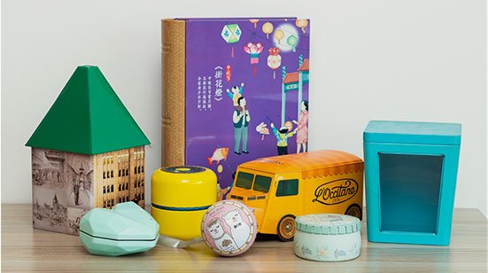 Custom shaped tin boxes and unique metal container manufacturing